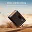 Explorer 240 v2 Tragbare Powerstation, mit Jackery DC8020 zu USB-C-Adapter, 256Wh LiFePO4 Solargenerator mit 300W AC/100W USB-C Ausgang, Outdoor Generator für Camping, Reise, Notfall