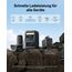 Anker SOLIX C300X Powerstation 288Wh LiFePO4 Akku, 300W (600W Spitze) Solargenerator mit 60W Solarpanel, 140W Schnellladung, Mobiles Solar Set für Camping, Reisen, Outdoor & Notfälle