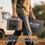 Tragbare Powerstation mit 60W Solarpanel, SBAOH 296Wh Solargenerator mit 300W Ausgang, Mobile Stromversorgung für Garten Reise Camping Wohnmobil Notfall