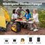 maXpeedingrods Stromgenerator Inverter 3500W Generator Gas Leise mit Elektrostarter Fernbedienung Stromerzeuger LPG Benzin Digitaler Leicht als Notstromaggregat für Camping Garage Reise Outdoor