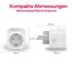 Innr Smart Plug, funktioniert mit Hue* und Alexa (Bridge erforderlich), Zigbee Repeater, 16A Steckdose mit Strommessung, 4 Stück