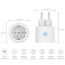 ANTELA WLAN Smart Steckdose, Stromverbrauch Messen, kompatibel mit Alexa und Google Home, Sprachsteuerung, APP Fernsteuerung, Zeitplan, 2,4GHz, 16A, 2 Stück