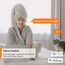 ANTELA WLAN Smart Steckdose, Stromverbrauch Messen, kompatibel mit Alexa und Google Home, Sprachsteuerung, APP Fernsteuerung, Zeitplan, 2,4GHz, 16A, 2 Stück