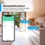 ANTELA WLAN Smart Steckdose mit Strommessung 16A, Smart Home Steckdose kompatibel mit Alexa/Google Home, Stromverbrauch Messen, Sprachsteuerung, APP Fernsteuerung, 2,4GHz, 4 PCs