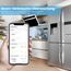 EIGHTREE Smart WLAN Steckdose, Alexa Zubehör WiFi Steckdose mit Strommessung 16A, Sprachsteuerung & Timer, Smart Home funktioniert mit Alexa, Google Home