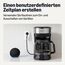 Amazon Basics Smarter Stecker, Matter-kompatibel, Kompatibel mit Amazon Alexa, Google Home, Apple HomeKit, Matter-Hub erforderlich, Nur 2,4GHz-WLAN, Weiß, 1er-Pack