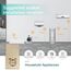 BSEED WLAN Lichtschalter(Neutralleiter Erforderlich), 1 Fach 1 Weg wifi Schalter mit Non-Wifi Steckdose USB C aus Glas, Smart Schalter Kompatibel mit Alexa/Tuya/Google Home/SAMRT LIFE, Gold