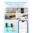 Meross Smart WLAN Steckdose mit Strommessung 16A, Zeitschaltuhr Steckdose mit Sprachsteuerung, Fernzugriff, Smart Home WiFi Steckdosen kompatibel mit Alexa, Google Home, SmartThings, 4er