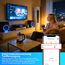 ANTELA WLAN Smart Steckdose AI mit Strommessung Elektrizitätsrechnung, 16A 3680W, kompatibel mit Google Home, Alexa, Smart Life APP, 2,4GHz, 4 Stück