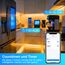 ANTELA WLAN Smart Steckdose AI mit Strommessung Elektrizitätsrechnung, 16A 3680W, kompatibel mit Google Home, Alexa, Smart Life APP, 2,4GHz, 4 Stück