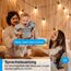 ANTELA WLAN Smart Steckdose mit Strommessung 16A, Smart Home Steckdose kompatibel mit Alexa/Google Home, Stromverbrauch Messen, Sprachsteuerung, APP Fernsteuerung, 2,4GHz, 4 PCs