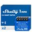 Shelly 1 Mini Gen3 - WLAN & Matter Smart Relaisschalter, 1 Kanal 8A, Potentialfreier Kontakt, Lichtschalter, Garagentoröffner, Smart Home, Zeitschaltuhr, Kein Hub Erforderlich, Alexa, Google (2 Stück)