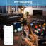 WLAN Smart Steckdose mit Strommessung, Mini Plug 2er Pack, Smart Home WiFi Steckdose, Alexa Zubehör, Zeitplan, Fernzugriff, Funktioniert mit Alexa, Google Home, SmartThings, Nur 2,4-G-WLAN, 16A