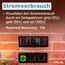 Shelly Plus Plug S - Intelligente Steckdose Funktioniert mit Alexa & Google Home, programmierbare mit Sprachsteuerung, Bluetooth und Wi-Fi-Gerät zur Automatisierung von Geräten Strommessung, Schwarz