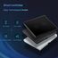 BSEED WLAN Smart Touch Lichtschalter (Neutralleiter Erforderlich), WIfI Schalter aus Glas, Alexa und Google Home Work mit Tuya, 1 Fach 1 Weg Grau