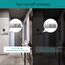 BSEED WLAN Lichtschalter(Neutralleiter Erforderlich), 1 Fach 1 Weg Schalter mit 2 Non-Wifi Steckdose aus Glas, Wifi Schalter Kompatibel mit Alexa/Tuya/Google Home/SAMRT LIFE, Grau