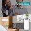 BSEED WLAN Lichtschalter(Neutralleiter Erforderlich), 1 Fach 1 Weg Schalter mit 2 Non-Wifi Steckdose mit USB C aus Glas, Wifi Schalter Kompatibel mit Alexa/Tuya/Google Home/SAMRT LIFE, Weiß