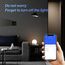BSEED WLAN Smart Touch Lichtschalter (Neutralleiter Erforderlich), WIfI Schalter aus Glas, Alexa und Google Home Work mit Tuya, 1 Fach 1 Weg Grau