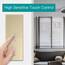 BSEED Smart Alexa Schalter mit Rolladenschalter,2 Fach Smart WiFi Touch Lichtschalter Fernbedienung mit Smart Life/Tuya APP,Doppelt Jalousieschalter Kompatibel mit Alexa und Google Home Gold