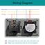 BSEED WLAN Lichtschalter(Neutralleiter Erforderlich), 2 Fach 1 Weg wifi Schalter mit Non-Wifi Steckdose aus Glas, Smart Schalter Kompatibel mit Alexa/Tuya/Google Home/SAMRT LIFE, Gold