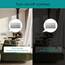 BSEED Alexa WiFi Touch Schalter 2 Fach 1 Weg Fernbedienung mit Smart Life/Tuya APP mit Smart Rolladenschalter Jalousieschalter Alexa und Google Home Kompatibel Grau
