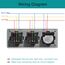 BSEED WLAN Lichtschalter(Neutralleiter Erforderlich), 1 Fach 1 Weg Schalter mit 2 Non-Wifi Steckdose mit USB C aus Glas, Wifi Schalter Kompatibel mit Alexa/Tuya/Google Home/SAMRT LIFE, Grau