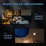 BSEED WLAN Smart Touch Lichtschalter (Neutralleiter Erforderlich), WIfI Schalter aus Glas, Alexa und Google Home Work mit Tuya, 1 Fach 1 Weg Grau