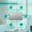 BSEED WIFI Berühren Dimmer Wandschalter 1 Fach 1 Weg mit 3 Fach 1 Weg WIFI Berühren Rolladen Schalter kompatibel mit Alexa und Google Home (Neutralleiter erforderlich) Grau