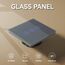 BSEED Smart Alexa 3 Fach Dimmer Lichtschalter,Kompatibel mit Tuya/Google Home/SAMRT LIFE Weiß,Verdreifachen Dimmerschalter mit Touch Panel Grau,APP Fernbedienung und Timer Funktion