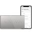BSEED Smart Alexa Lichtschalter Touch 2-Fach und 3-Fach 1-Weg (Neutralleiter Erforderlich) Alexa/Tuya/Google Home-kompatible aus Glas 157 * 86 Grau