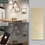 BSEED Smart Alexa 3 Fach Dimmer Lichtschalter,Kompatibel mit Tuya/Google Home/SAMRT LIFE Weiß,Verdreifachen Dimmerschalter mit Touch Panel Gold,APP Fernbedienung und Timer Funktion