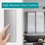 BSEED Smart Alexa Schalter mit Rolladenschalter,3 Fach Smart WiFi Touch Lichtschalter Fernbedienung mit Smart Life/Tuya APP,Doppelt Jalousieschalter Kompatibel mit Alexa und Google Home Grau