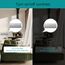 BSEED Smart Alexa Schalter mit Rolladenschalter,3 Fach Smart WiFi Touch Lichtschalter Fernbedienung mit Smart Life/Tuya APP,Doppelt Jalousieschalter Kompatibel mit Alexa und Google Home Grau