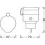LEDVANCE Smarte Steckdose für Aussen mit WiFi Technologie im kompakten Design, zur Einbindung konventioneller Geräte ins Smart Home, steuerbar mit Alexa & Google, SMART+ OUTDOOR COMPACT PLUG, 4er-Pack