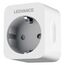 LEDVANCE Smart+ Schaltbare Steckdose für WiFi, mit Strom Vermessung, Kompatibel mit Google and Alexa Voice Control, 4er-Pack