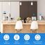 HBN Smart WLAN-Steckdose mit Verbrauchsmessung, 2er Set Smart Home WiFi Steckdose mit APP Intelligente Schaltsteckdose, 10A, Kompatibel mit Alexa & Google Home