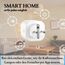 Echos Smart Wi-Fi 3-teilig App-gesteuert mit Energiemonitor Sprachsteuerung mit Google Home und Alexa Smart Home Intelligente Steckdose