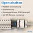 Shelly Pro EM 50A - WLAN & LAN Smart Energiezähler, 2 Kanäle auf 1 Phase, 2A Potentialfreie Kontakte, 4-Quadranten-Messung, Photovoltaik, IEC 62053-21, Kein Hub Erforderlich, Datenspeicherung