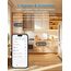 Meross Smart WLAN Steckdose mit Strommessung 16A, Zeitschaltuhr Steckdose mit Sprachsteuerung, Fernzugriff, Smart Home WiFi Steckdosen kompatibel mit Alexa, Google Home, SmartThings, 2er