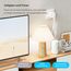 UPXNBOR Smart Steckdose, 16A Smart Home WLAN Steckdose mit Strommessung, Alexa Socket Funktioniert mit Alexa, Google Home, Timer & APP Fernzugriff, Kein Hub notwendig, Nur 2.4GHz WiFi (1er Pack)