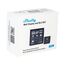 Shelly Wall Display Schwarz + Blu H&T Schwarz (Bundle), WLAN-Smart-Home-Bedienfeld, Thermostat, Integriertes 5A-Relais, Neutralleiter Erforderlich, Umweltdaten, Steuerzentrale, Alexa & Google Home