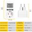 Offgridtec Temperaturregler für Steckdose, Digitalanzeige, Externer Sensor 50cm, Heiz- & Kühlmodi, Zeitschaltfunktion, Plug & Play, Präzise Temperaturkontrolle, Energieeffizient