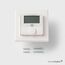 Homematic IP Wandthermostat mit Schaltausgang – für Markenschalter, Smart Home, digitales Thermostat Fußbodenheizung mit/ohne App, Alexa, Google Home, Temperaturmessung, Energie sparen, 150628A0