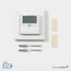 Homematic IP Temperatur- und Luftfeuchtigkeitssensor mit Display – innen, Smart Home, steuert Heizkörper/Fußbodenheizung per App, Alexa, Google Home, Temperaturmessung, Energie sparen, 150180A0