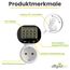 Offgridtec Plug-in Energieverbrauchsmesser mit Dual-Tarif-Modus, 230 V 50 Hz, LCD-Display, einstellbarem 45°-Neigungsbildschirm, Plug & Play, Über-/Unterspannungs-Schutz, max. 16A/3680W
