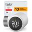 tado Smartes Heizkörperthermostat X, Heizungssteuerung per App und Smart Speaker (Alexa, Siri, Google Assistant), spart Energie und Kosten, DIY Installation