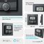 Homematic IP Wandthermostat mit Luftfeuchtigkeitssensor, athrazit, Smart Home, digitales Thermostat Heizkörper/Fußbodenheizung App, Alexa, Google Home, Temperaturmessung, Energie sparen, 159820A0