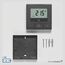 Homematic IP Wandthermostat – Basic, anthrazit, Smart Home, digitales Thermostat für Heizkörper mit/ohne App, Alexa, Google Home, Temperaturmessung, Energie sparen, 160554A0
