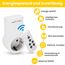 Offgridtec 3er-Set Schuko-Steckadapter mit EIN/AUS-Schalter & 30-m-Fernbedienung, 230 V/16 A Plug-&-Play Funk-Steckdosen mit 3-Kanal-Programmierung, einfache Geräte­Steuerung für Haushaltsgeräte