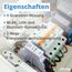 Shelly Pro 3EM (400A) | WLAN & LAN DIN-Schiene 3-Phasen Energiezähler | Echtzeit-Überwachung | kein Relais-Schalter | Kein Hub Erforderlich | Solarpanels | PV-Systeme | Wirkenergie der Klasse B